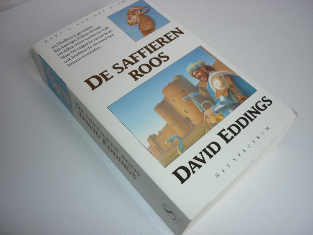David Eddings: De Saffieren Roos (Elenium deel 3), Boeken, Ophalen of Verzenden, Gelezen