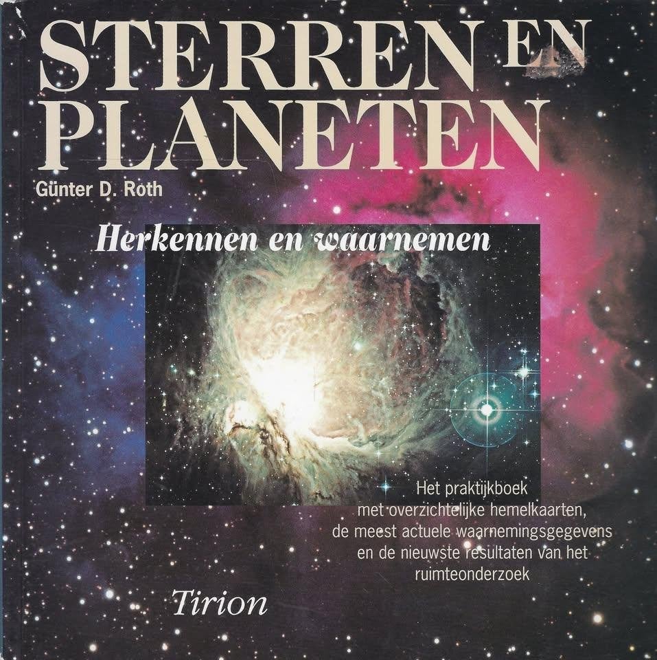 BOEK STERREN EN PLANETEN HERKENNEN EN WAARNEMEN., Ophalen of Verzenden, Nieuw, Gunter D. Roth, Natuurwetenschap