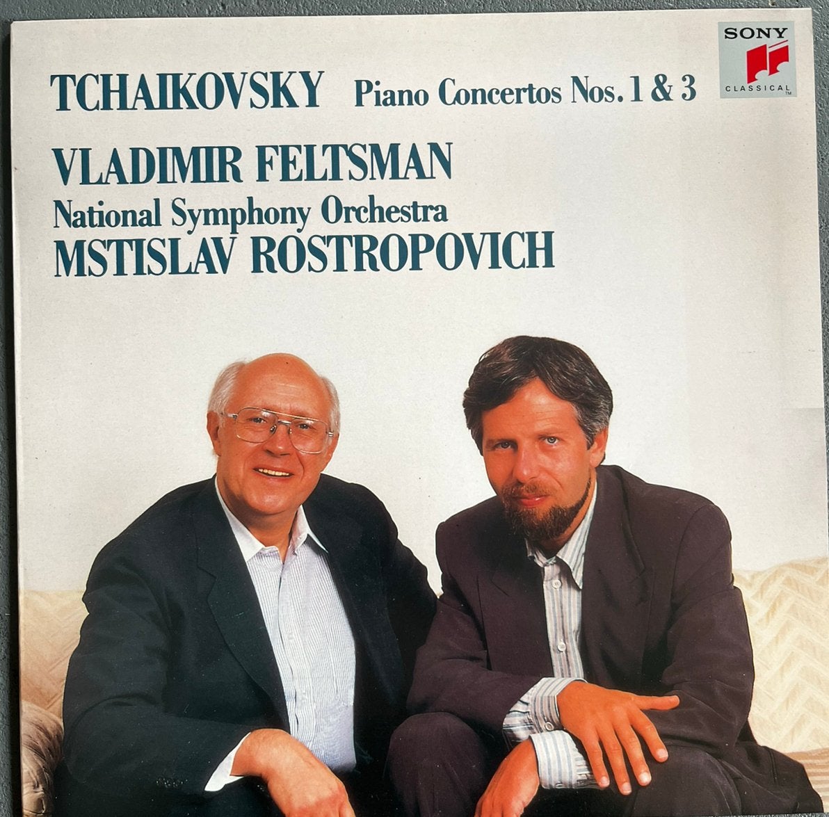 lp klassiek elpee vinyl Tchaikovsky piano concerto Sony, Cd's en Dvd's, Vinyl | Klassiek, Ophalen, Overige typen, Zo goed als nieuw