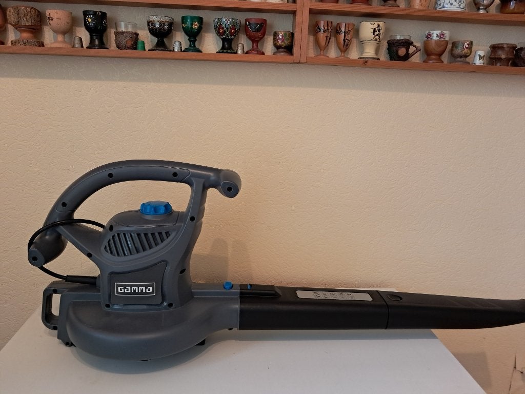 Bladblazer, Ophalen, Handgedragen, Zo goed als nieuw, Met opvangzak
