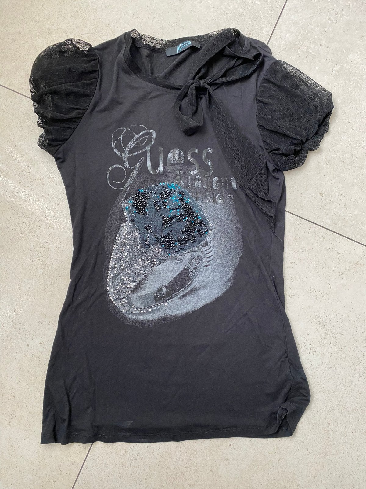 Guess by Marciano maat s als nieuw, Maat 38/40 (M), Zwart, Ophalen of Verzenden, Zo goed als nieuw