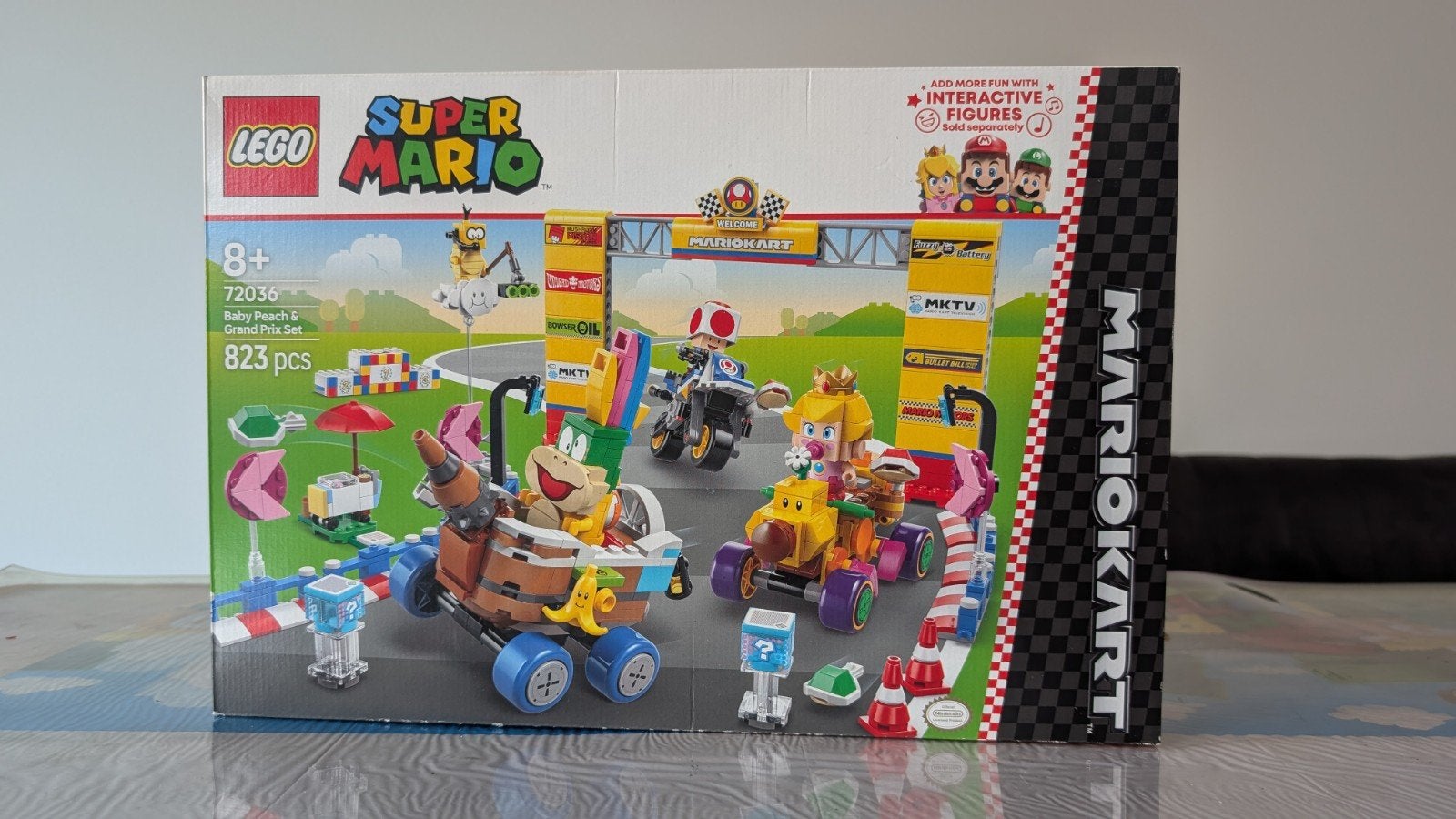 Nieuw! LEGO Super Mario 72036 Baby Peach & Grand Prix Set, Kinderen en Baby's, Speelgoed | Duplo en Lego, Lego, Nieuw, Ophalen of Verzenden