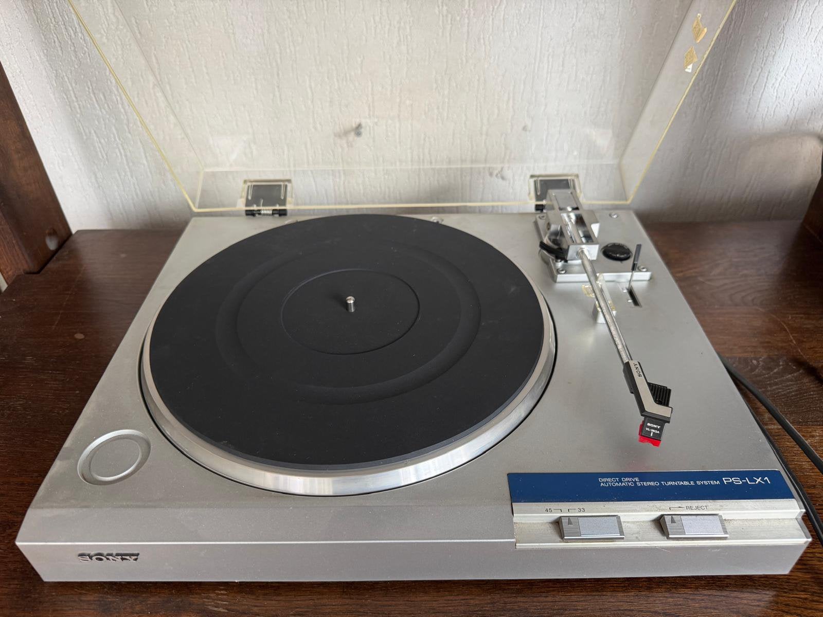 Sony PS-LX1 - Direct Drive Automatic Stereo Turntable, Ophalen, Zo goed als nieuw, Sony, Automatisch