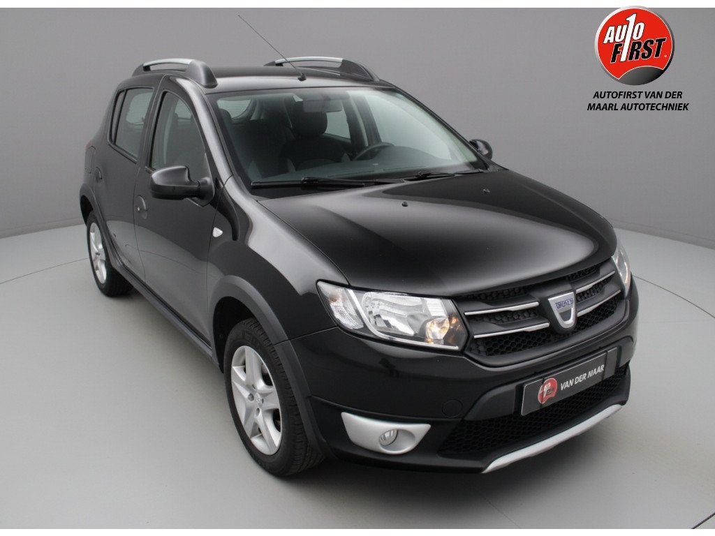 Dacia Sandero 0.9 TCe E-R Step Lau (bj 2016, semi-automaat), Auto's, 898 cc, Stof, Zwart, Bedrijf