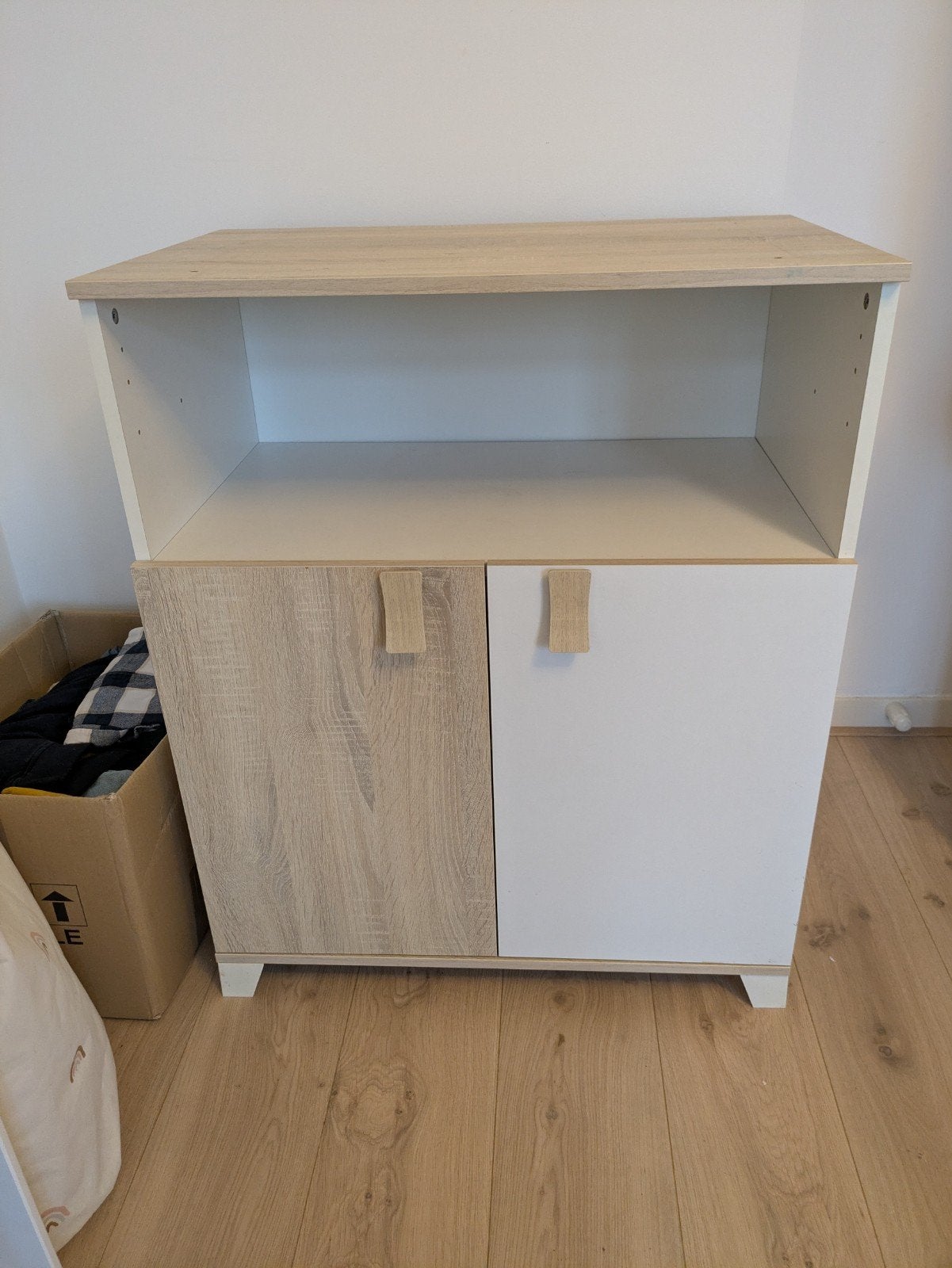 Commode/kast om te bouwen tot commode met verschoonblad, Ophalen, Gebruikt, Kast, 50 tot 70 cm