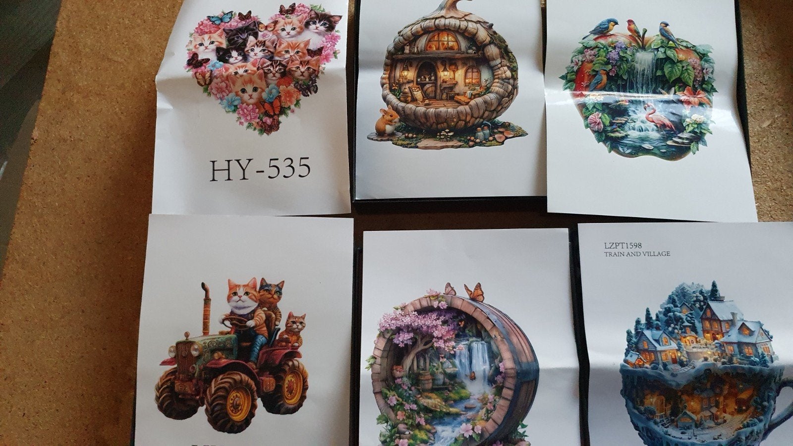 12 unieke houten vreemde vormen puzzels., Hobby en Vrije tijd, Denksport en Puzzels, Ophalen of Verzenden, Minder dan 500 stukjes