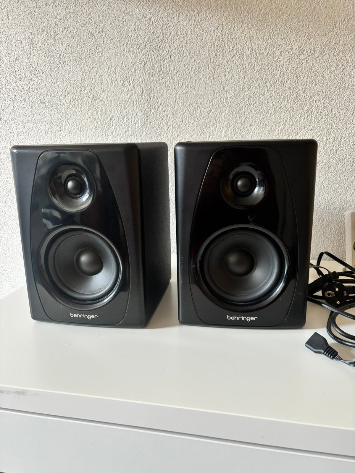 Behringer Studio 50USB Studiomonitoren Set, Audio, Tv en Foto, Studiomonitor, Gebruikt, Inclusief kabels, Ophalen