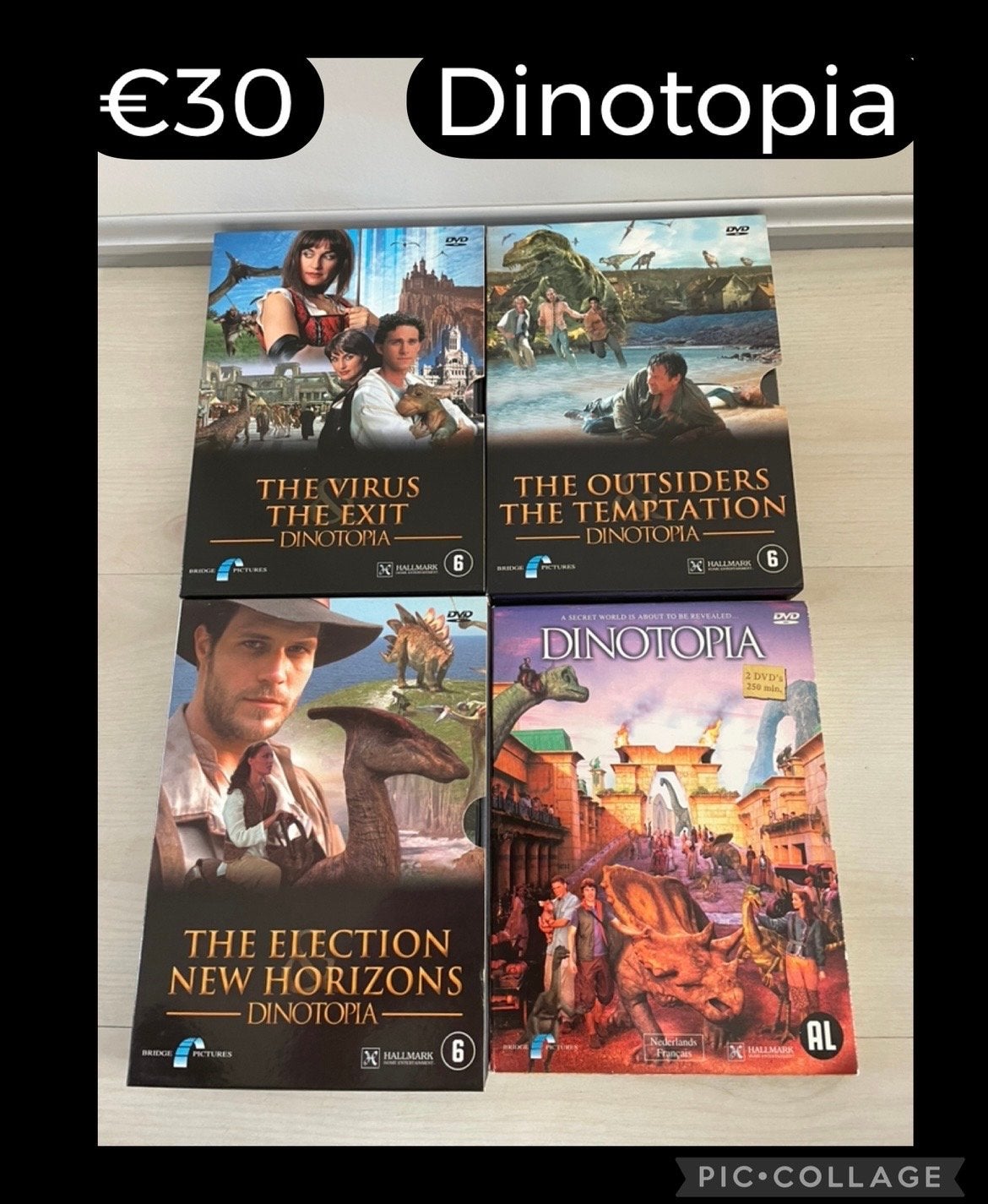 Dinotopia DVD Boxset - Complete Serie, Gebruikt, Nederlands, Vanaf 6 jaar, Inclusief doosje