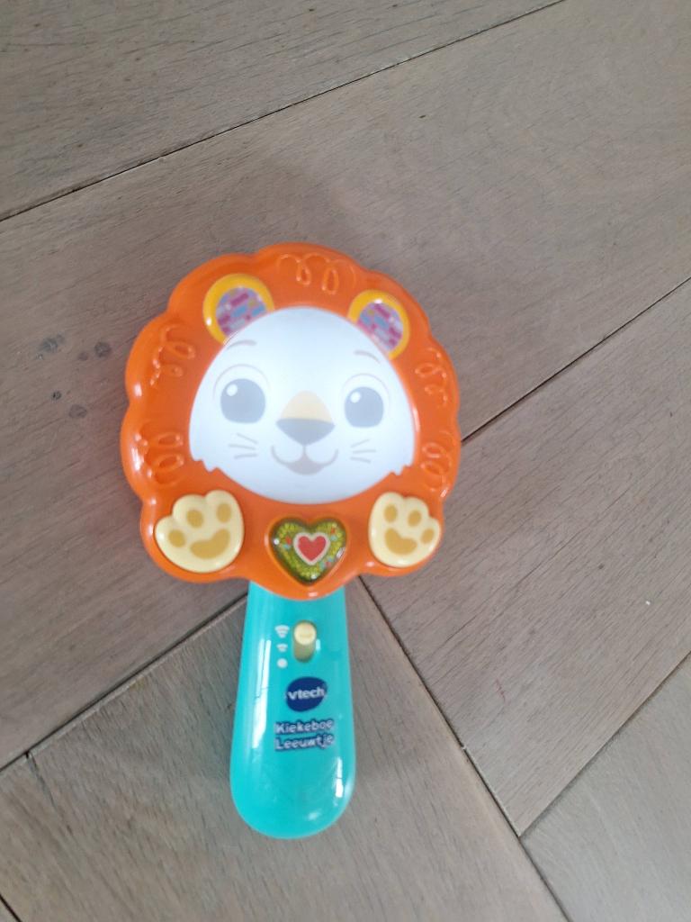 Vtech kiekeboe leeuwtje, Ophalen, Zo goed als nieuw, 6 maanden tot 2 jaar