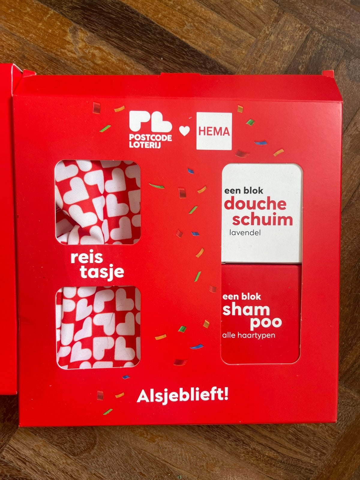 Hema Shampoo & Doucheschuim blokken met reistasje, Ophalen of Verzenden, Nieuw, Bodylotion, Crème of Olie