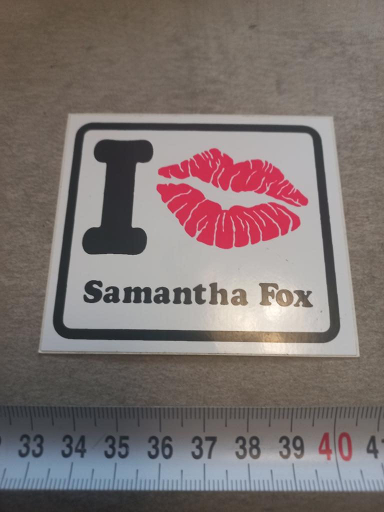 I love samantha fox, Ophalen of Verzenden, Zo goed als nieuw