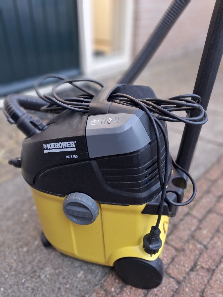 Kärcher SE 5.100 Tapijtreiniger & Stofzuiger — perfect staat, Witgoed en Apparatuur, Stofzuigers, Kärcher, Geschikt voor harde vloeren