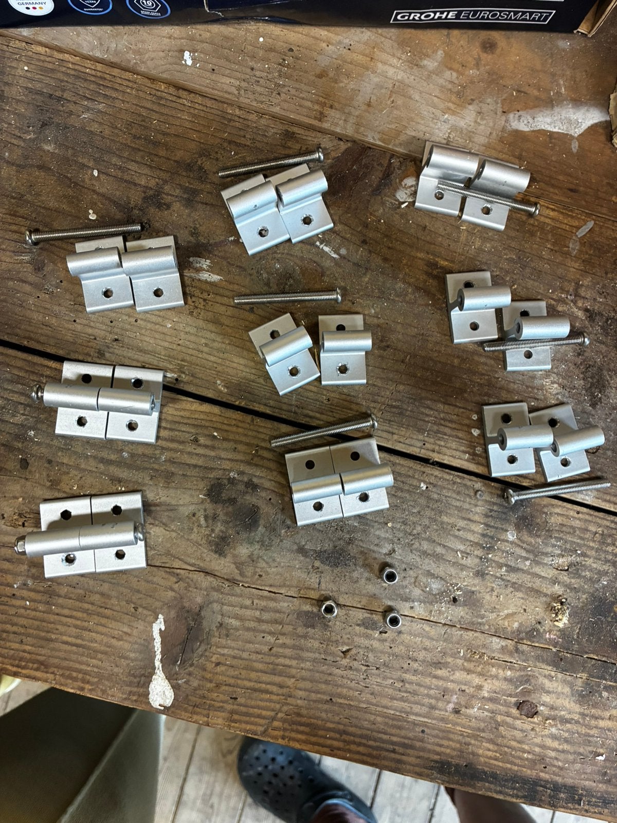 Store max schuine wand clips, Ophalen of Verzenden, Gebruikt