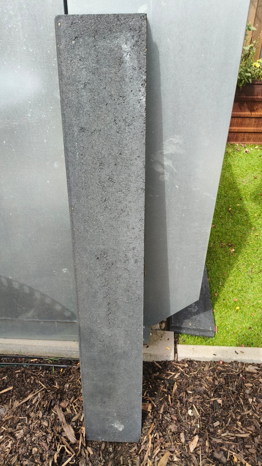 betonnen band antraciet 3 stuks, Tuin en Terras, Bielzen en Borders, Ophalen of Verzenden, Nieuw, Minder dan 100 cm