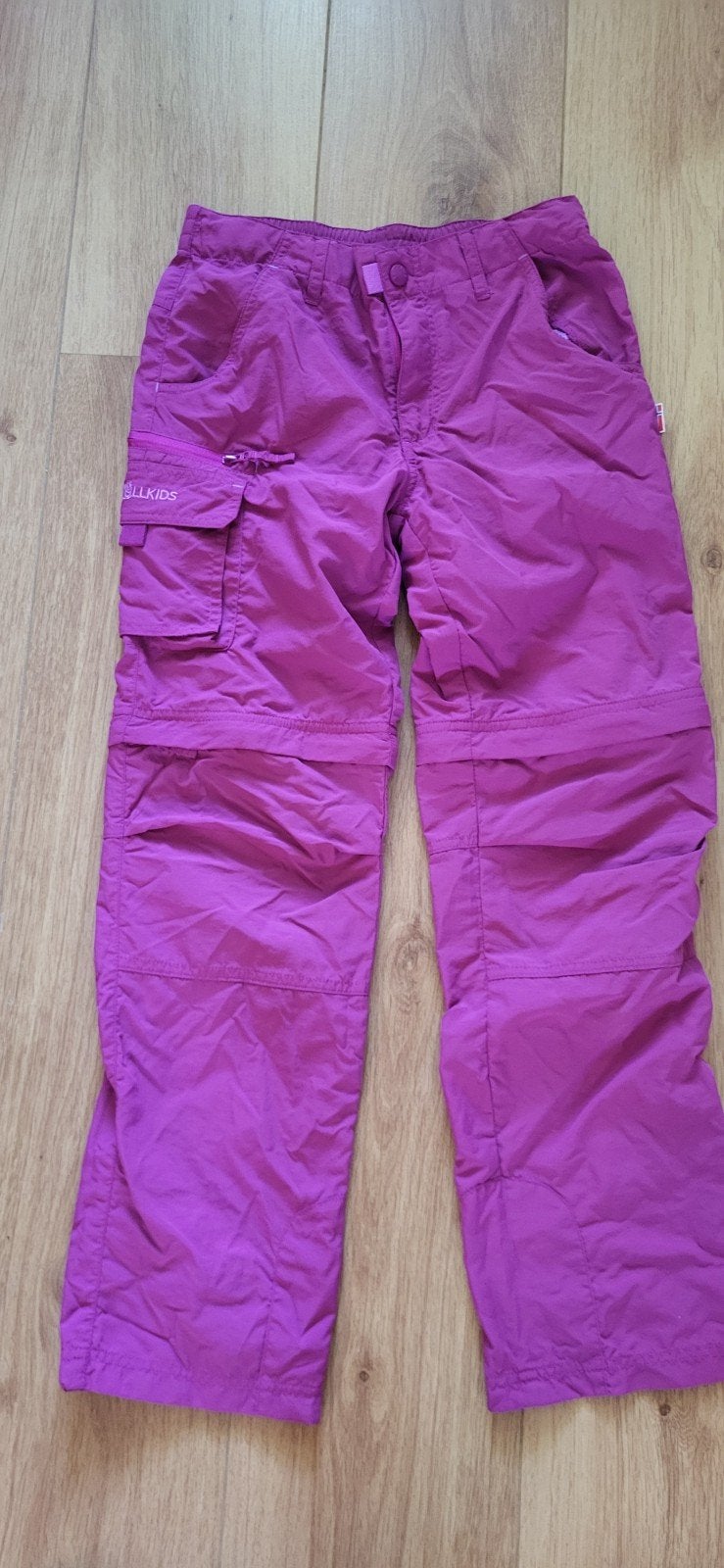 Trollkids outdoor-/afritsbroek lila/paars, maat 152, Broek, Gebruikt, Jongen of Meisje, Trollkids
