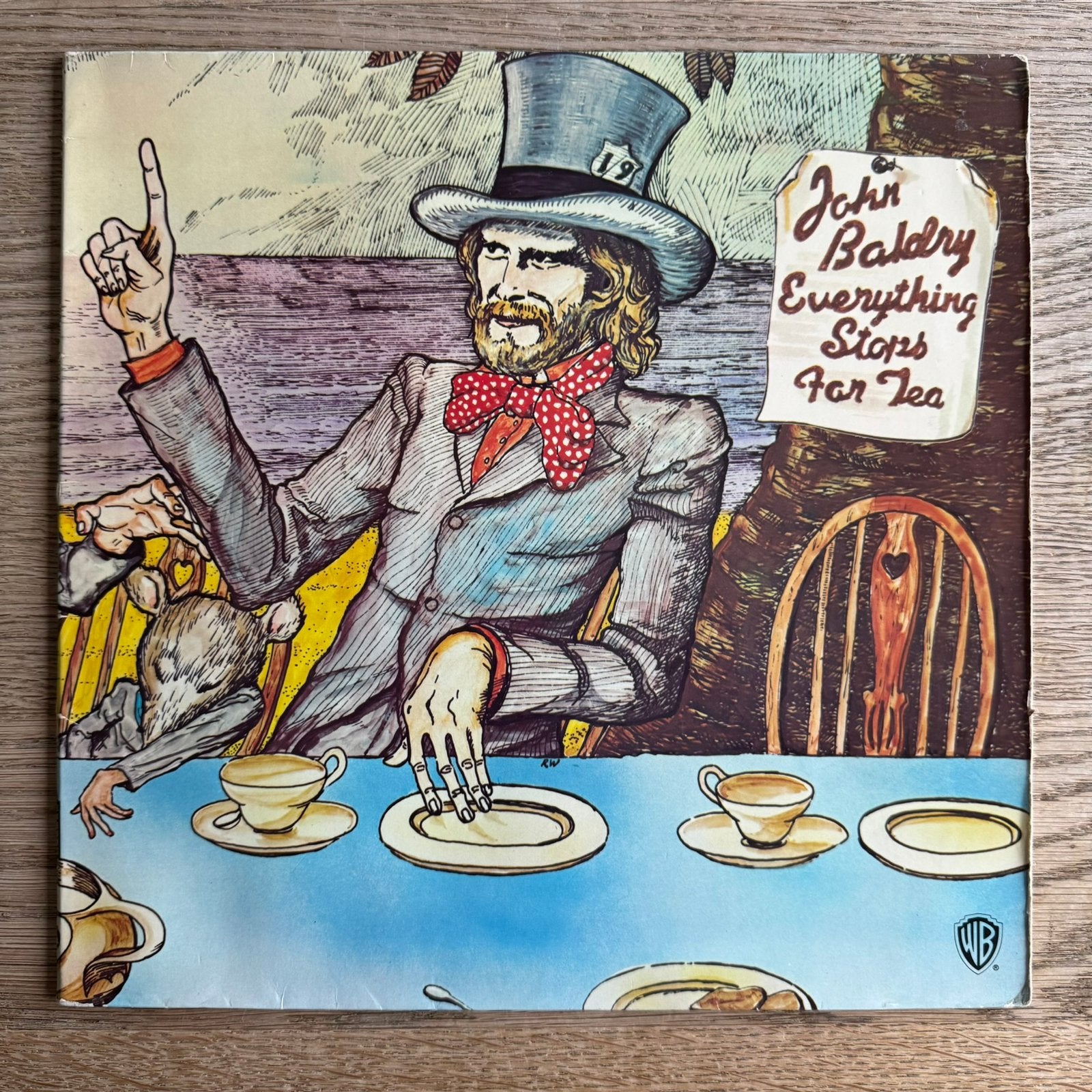 John Baldry Everything Stops For A Tea LP Vinyl 1972 Blues, LP, Gebruikt, Ophalen of Verzenden, Gatefold hoes