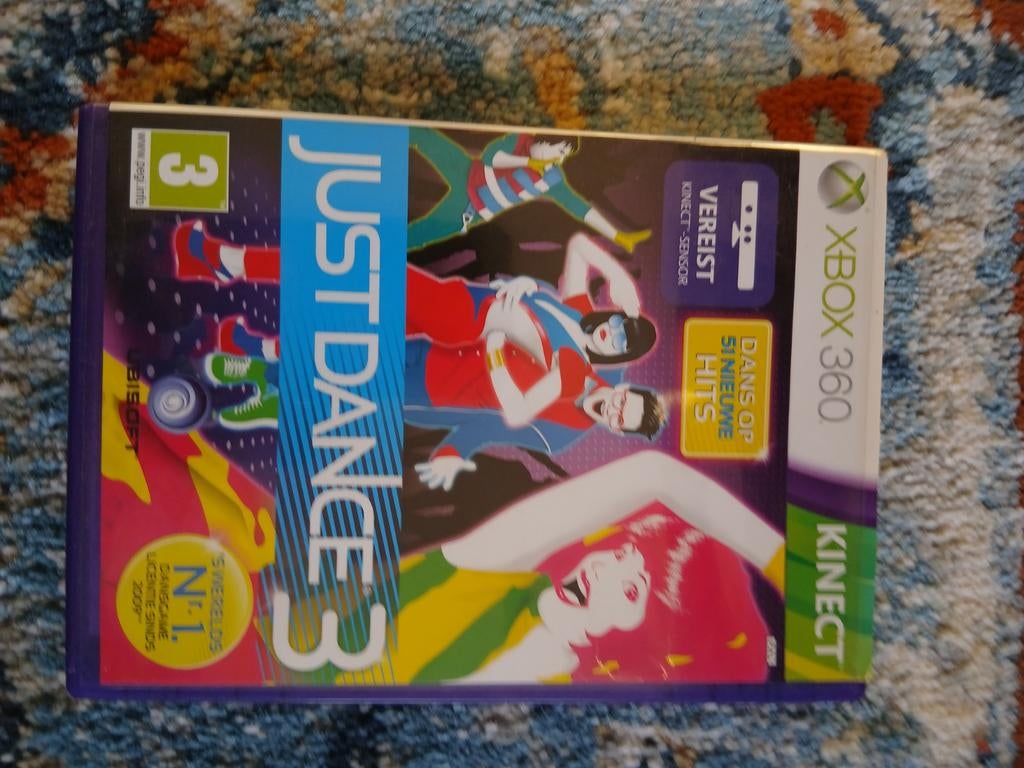 Just Dance 3 - Xbox 360 (Kinect vereist), Muziek, Gebruikt, Eén computer, Ophalen of Verzenden
