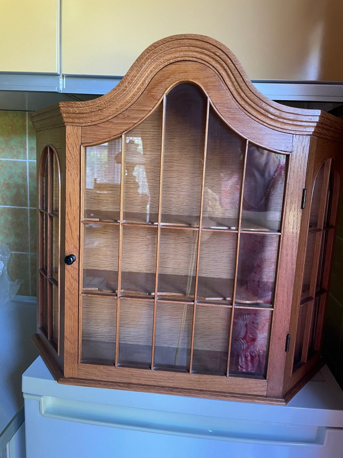 Hangkastje / wandkastje, Huis en Inrichting, Kasten | Vitrinekasten, Ophalen, Zo goed als nieuw, 50 tot 75 cm, Minder dan 100 cm