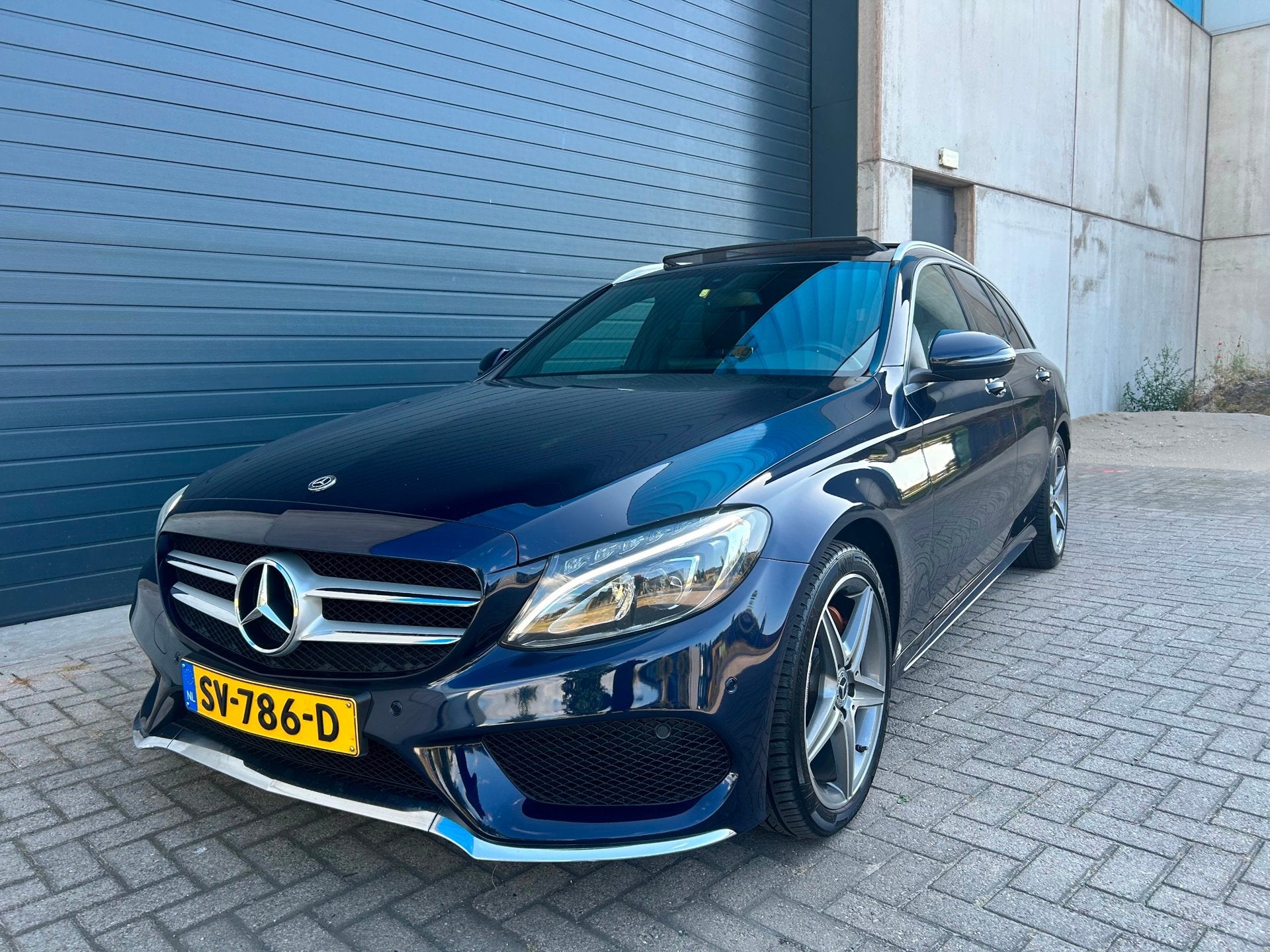 Mercedes-Benz C-klasse Estate 200 CDI Sport Edition Premium, Automaat, 4 cilinders, Blauw, Diesel