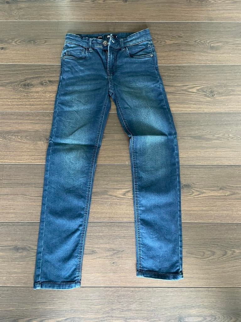 Dnm kids broek slim fit blauw maat 152, Verzenden, Gebruikt, Jongen, Broek
