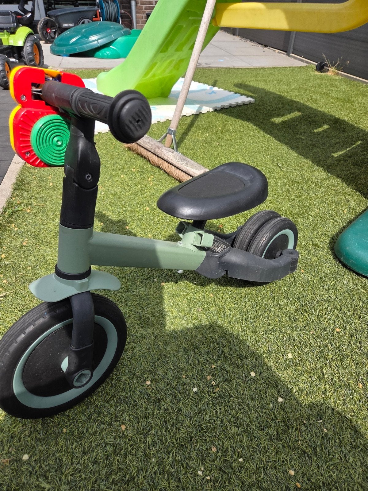 Kinder driewieler/loopfiets 2-in-1, Fietsen en Brommers, Fietsen | Driewielers, Ophalen of Verzenden, Gebruikt, Onbekend, Verstelbare zitting