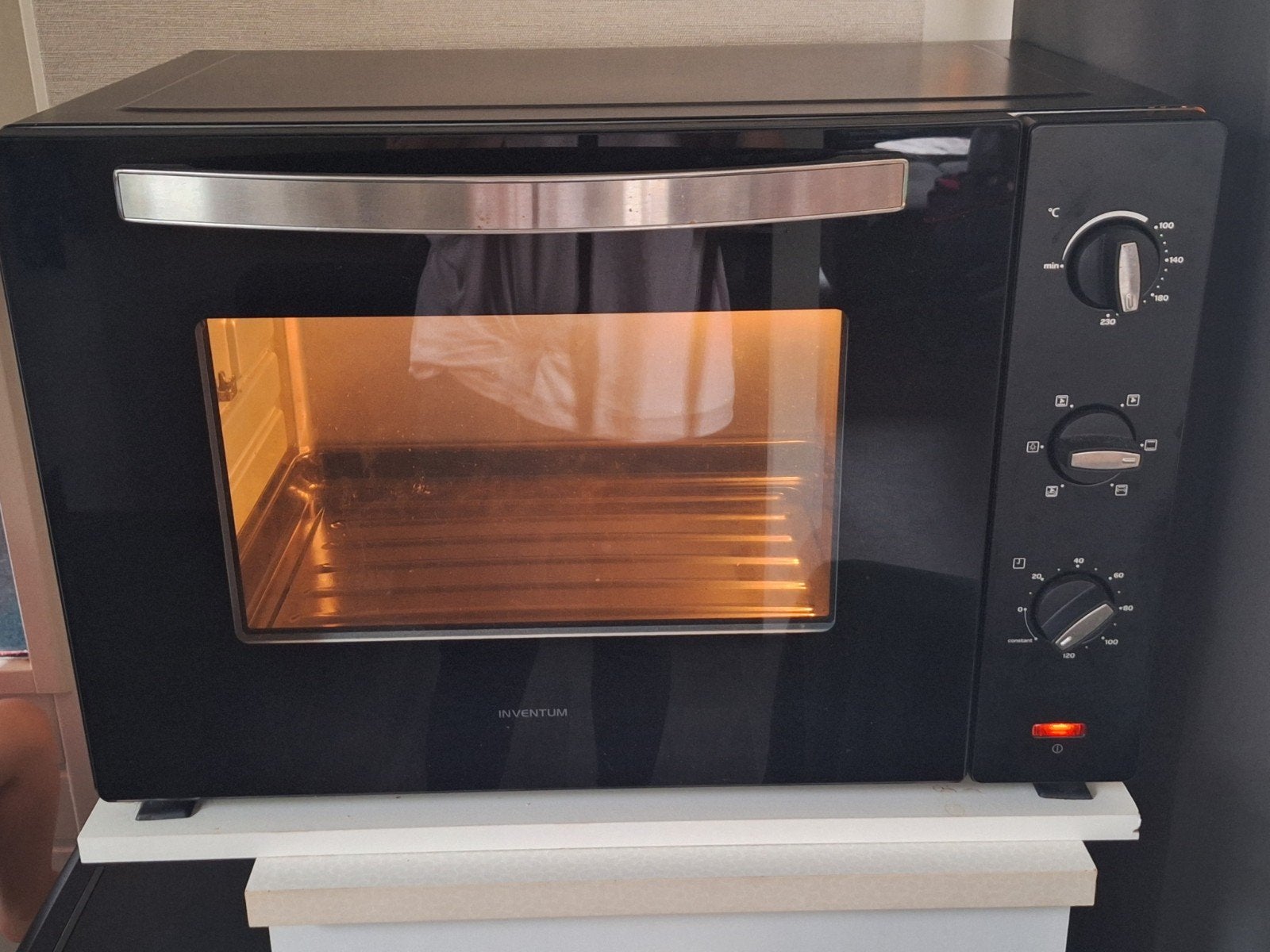 Inventum oven zgan, Ophalen, Minder dan 45 cm, Hete lucht, Inventum