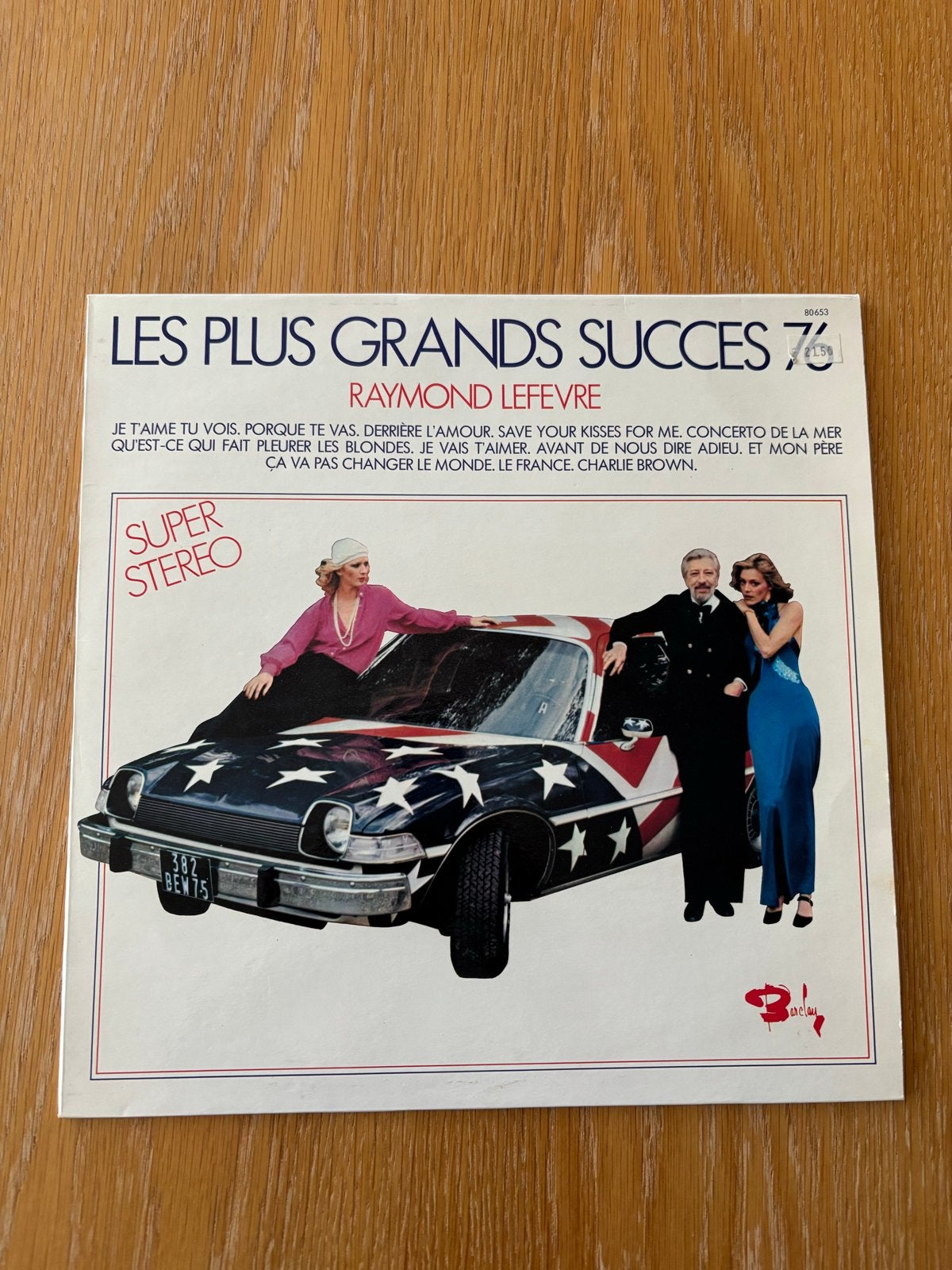 Raymond Lefevre - Les Plus Grands Succes 76 (LP), Cd's en Dvd's, Vinyl | Pop, Gebruikt, 12 inch, Ophalen of Verzenden