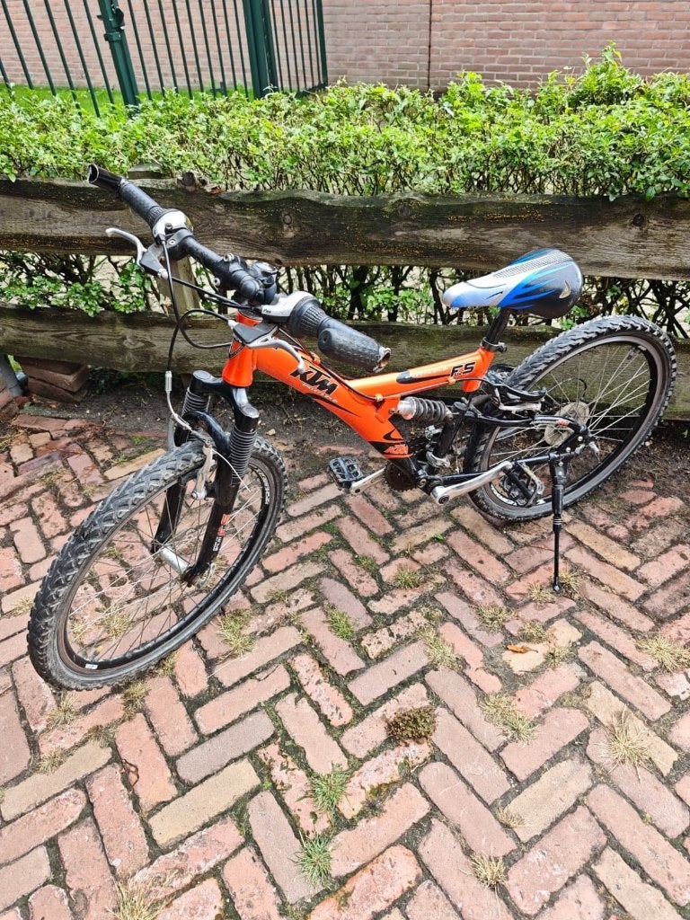 KTM Speed FS 24.21 mountainbike 24 inch – 21 versnellingen, Fietsen en Brommers, Gebruikt, Ophalen, Overige merken, Minder dan 45 cm