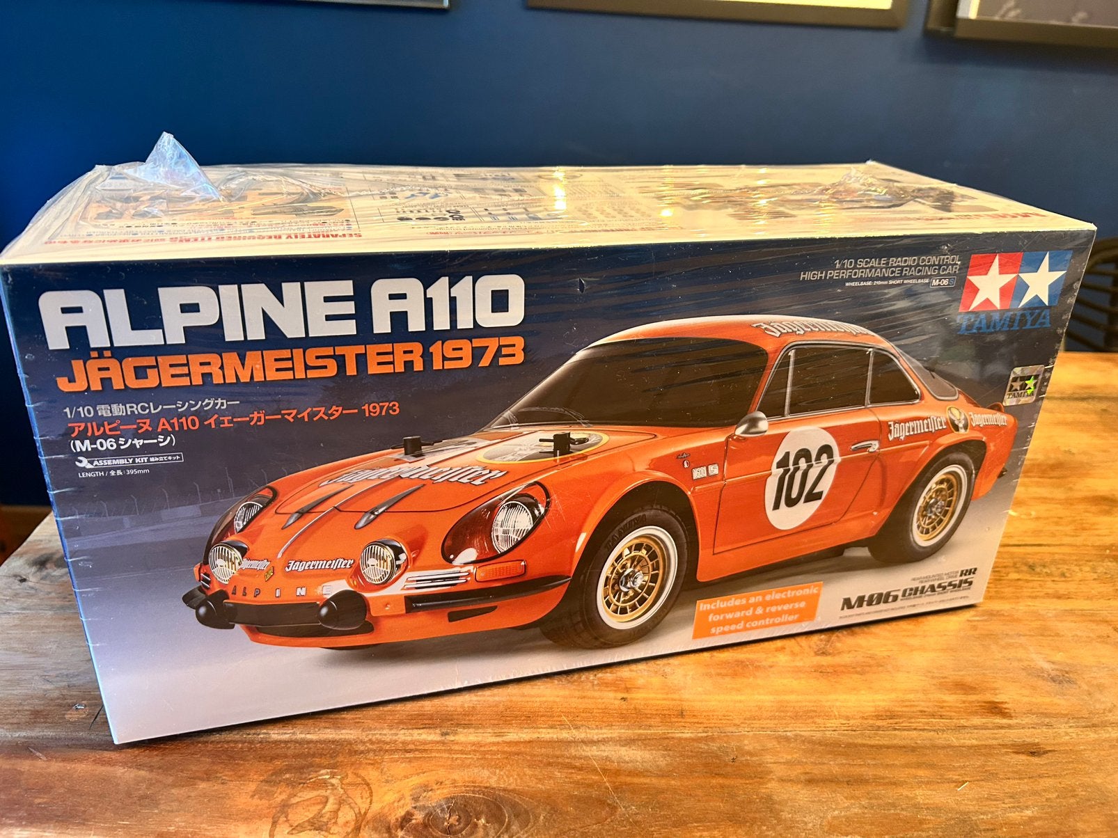 Tamiya 1:10 58708 Renault Alpine A110 Nieuw, Elektro, Nieuw, Ophalen of Verzenden, Schaal 1:10