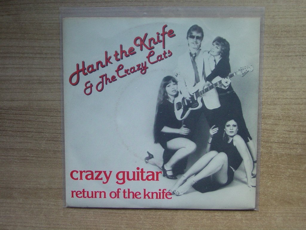 Hank The Knife & The Crazy Cats – Crazy Guitar, Ophalen of Verzenden, Gebruikt, Pop