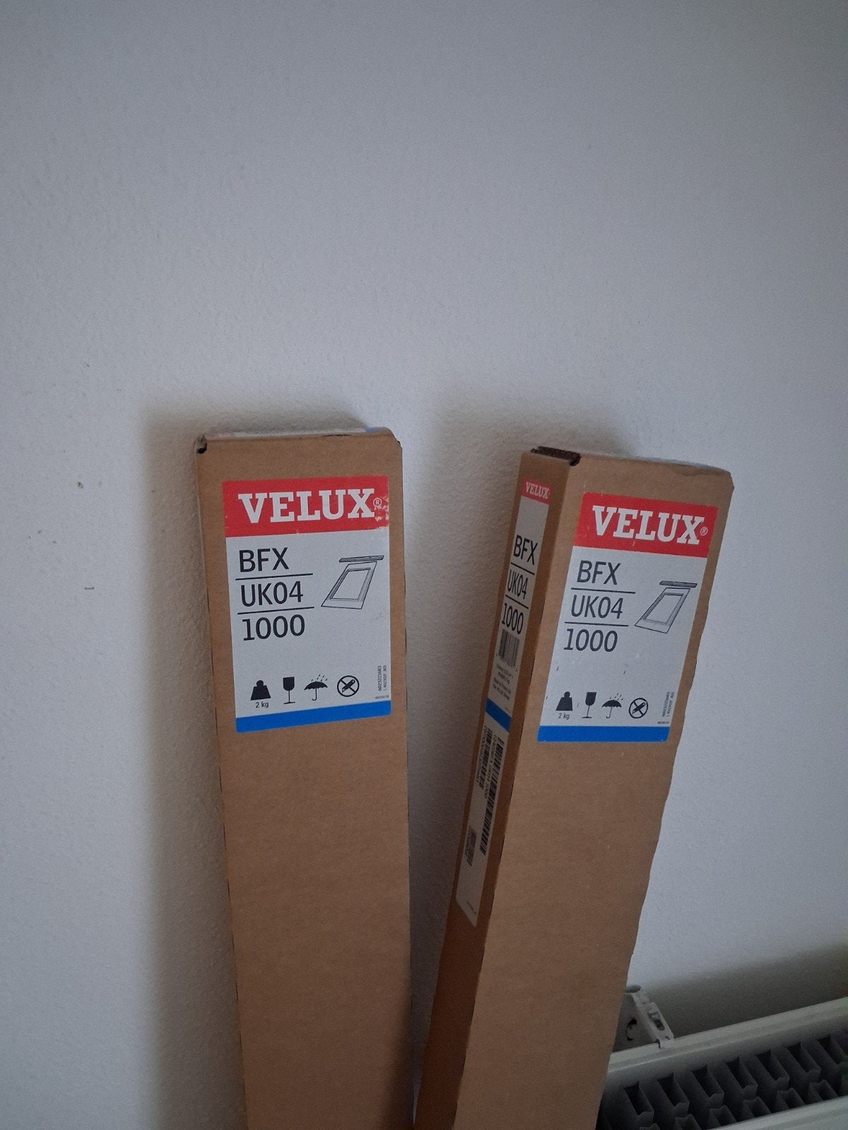 2 Velux waterkerende manchets BFX UK04 1000, Ophalen of Verzenden, Nieuw, Dakraam