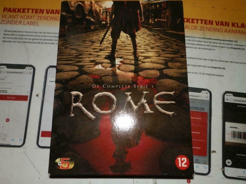 DVD box de complete serie 1 Rome, Cd's en Dvd's, Dvd's | Tv en Series, Vanaf 12 jaar, Ophalen of Verzenden, Gebruikt, Actie en Avontuur