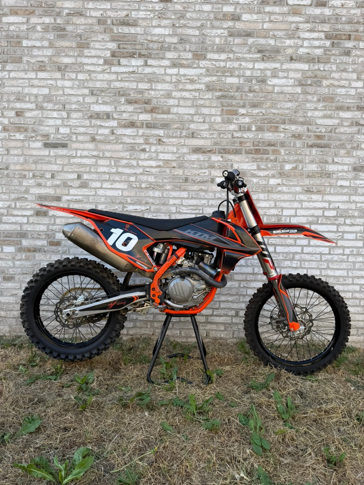 Ktm sxf 450 akrapovic 88 uur crossmotor, Gebruikt, Particulier, Crossmotor, Meer dan 35 kW
