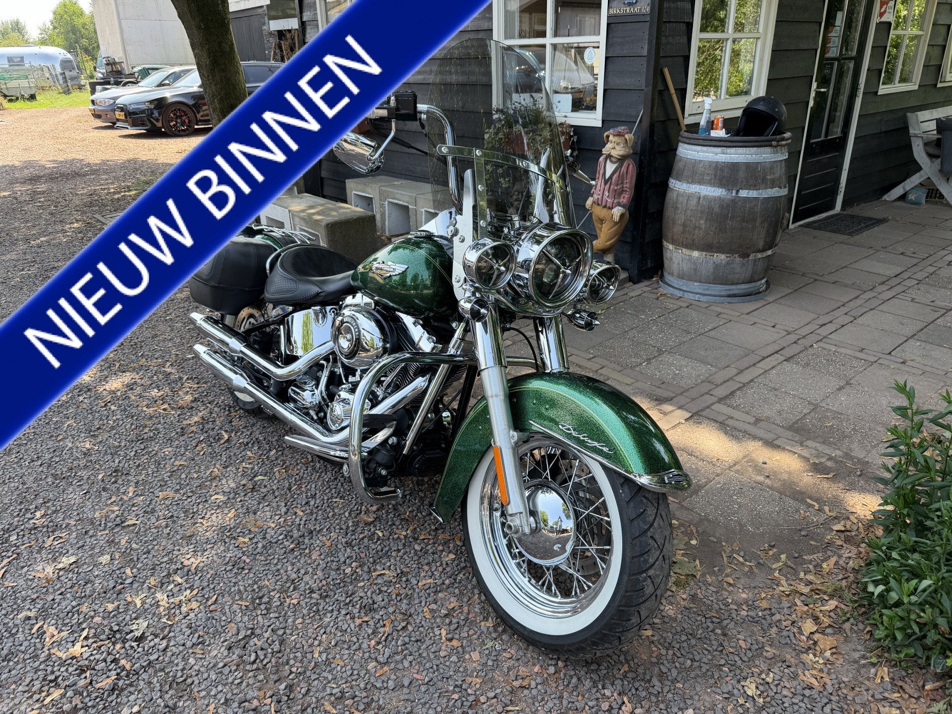Harley-Davidson 103 FLSTN Softail Deluxe Anniversary!, Motoren, Motoren | Harley-Davidson, 1690 cc, Bedrijf, Info@advandermeer.nl