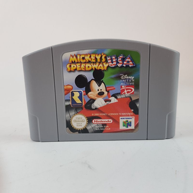 Mickey's Speedway USA Nintendo 64|| Nu voor €24.99!!, 1 speler, Racen en Vliegen, Ophalen of Verzenden, X
