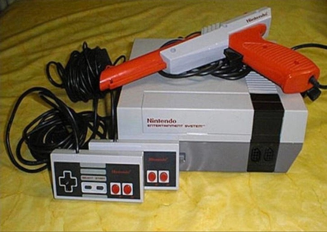 Nitendo, Spelcomputers en Games, Spelcomputers | Nintendo NES, Ophalen of Verzenden, Zo goed als nieuw, Met 1 controller