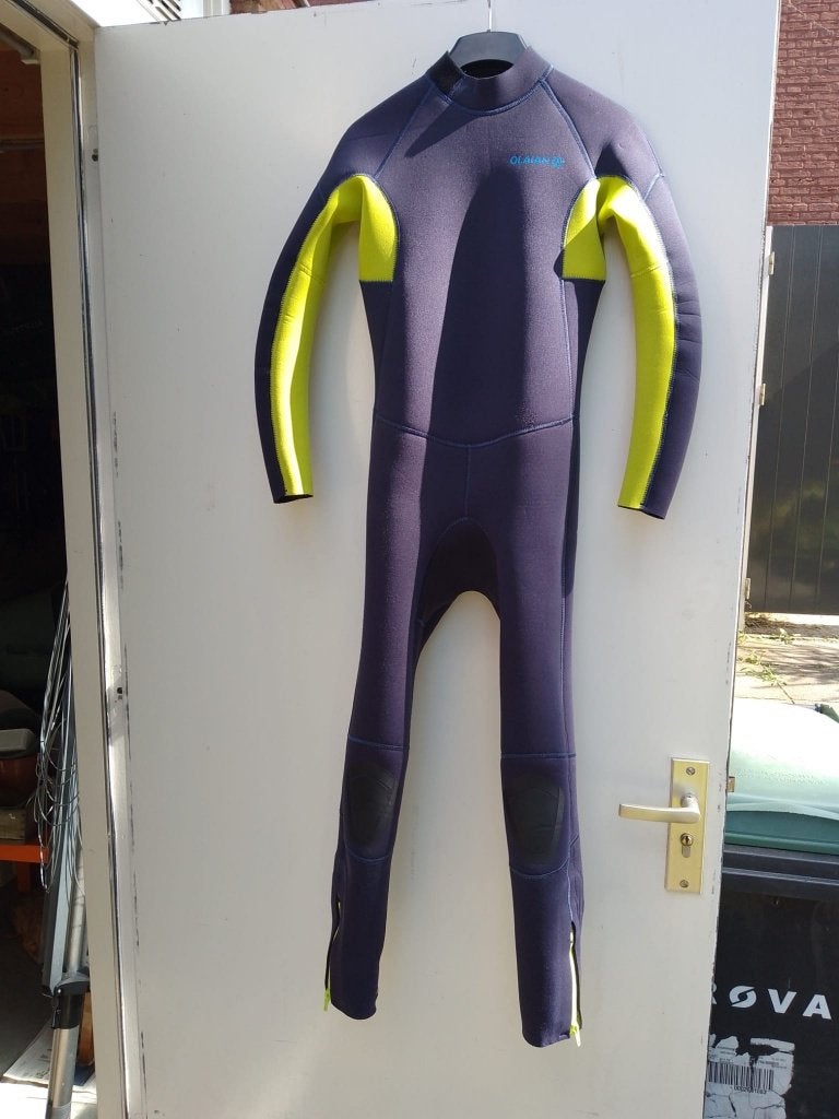 wetsuit lang maat 14 jaar Decathlon, Ophalen, Wetsuit, Kind, Zo goed als nieuw