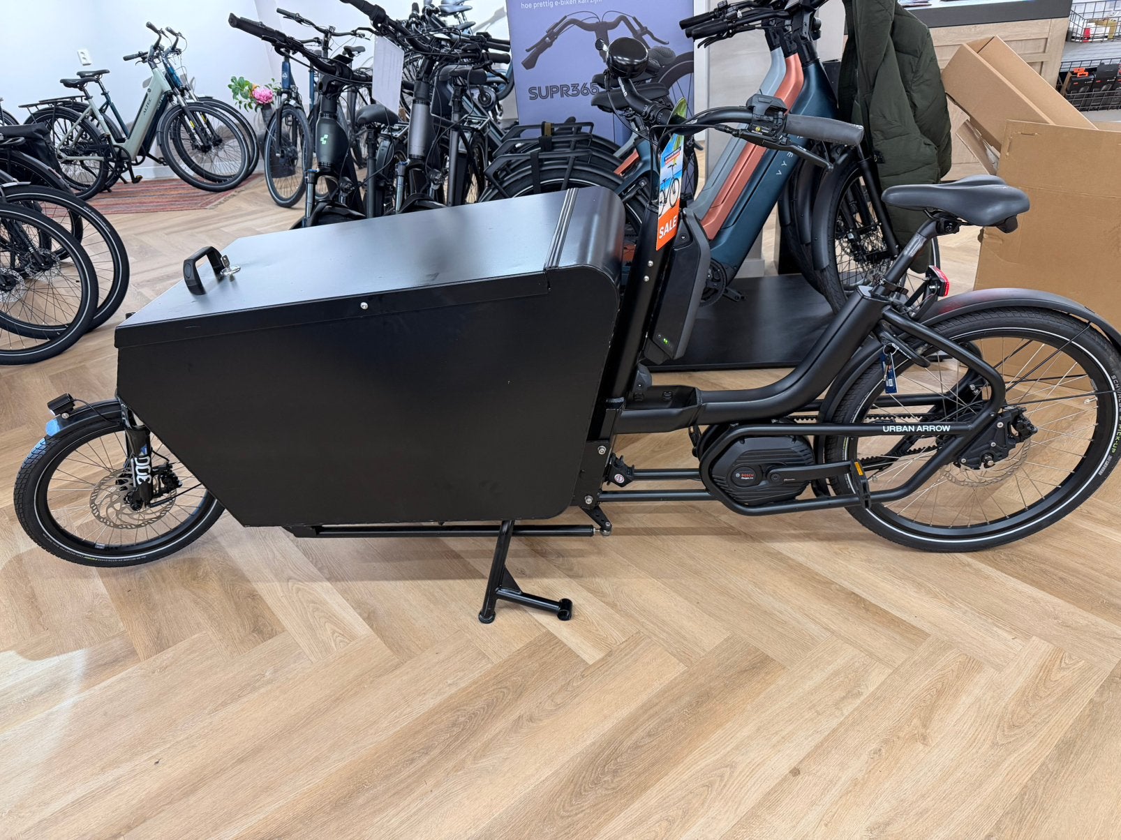 Urban arrow cargo bezorg bakfiets nieuw !!!, Schijfrem, Ophalen, Overige merken, Nieuw