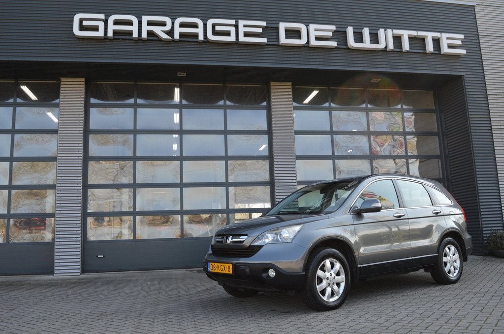 Honda CR-V 2.0i Elegance autom., Auto's, Honda, Automaat, Stof, Gebruikt, Zwart