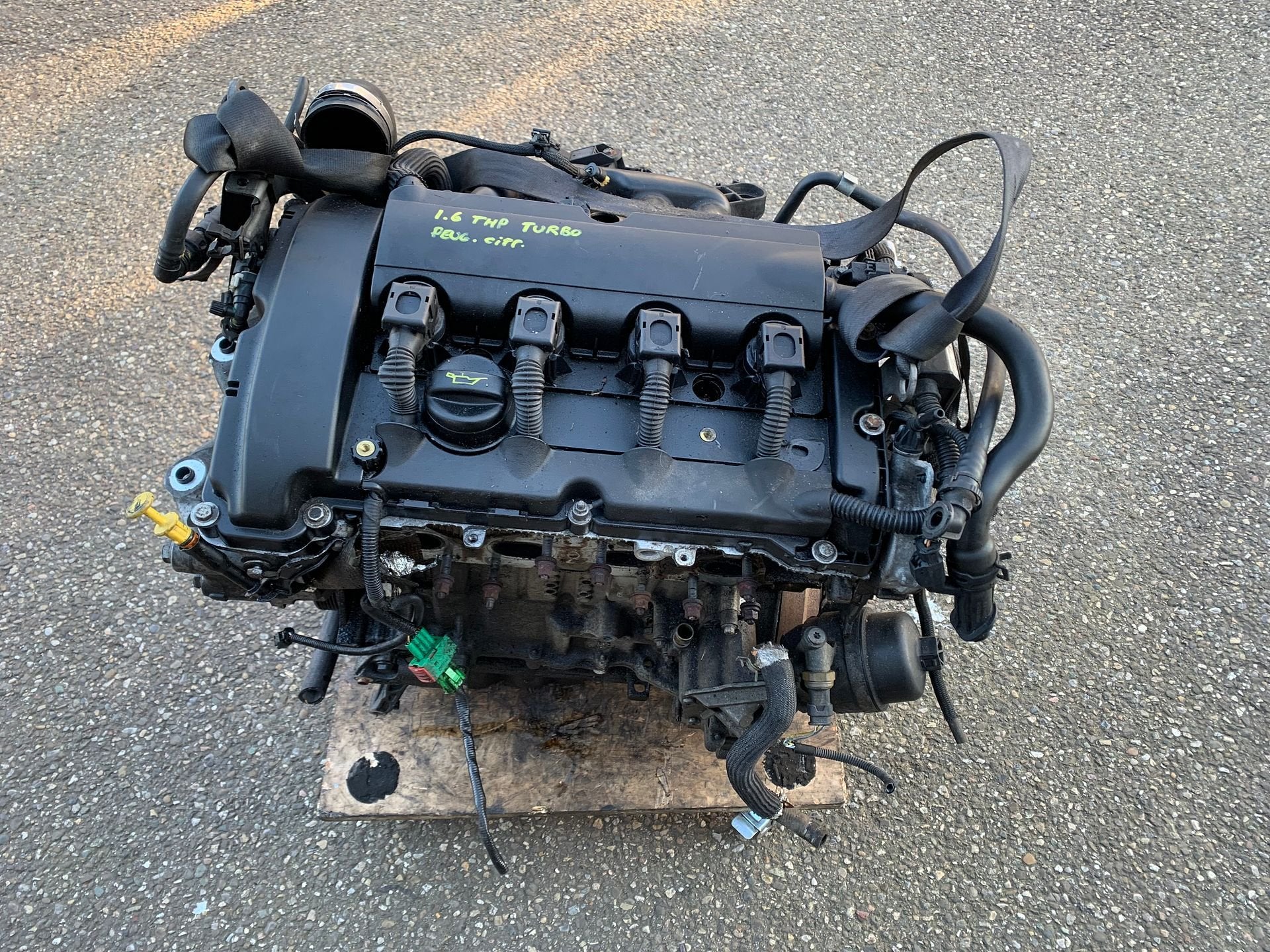 motorblok peugeot citroen 1.6 turbo THP werking onbekend, Gebruikt, -, -, Ophalen of Verzenden