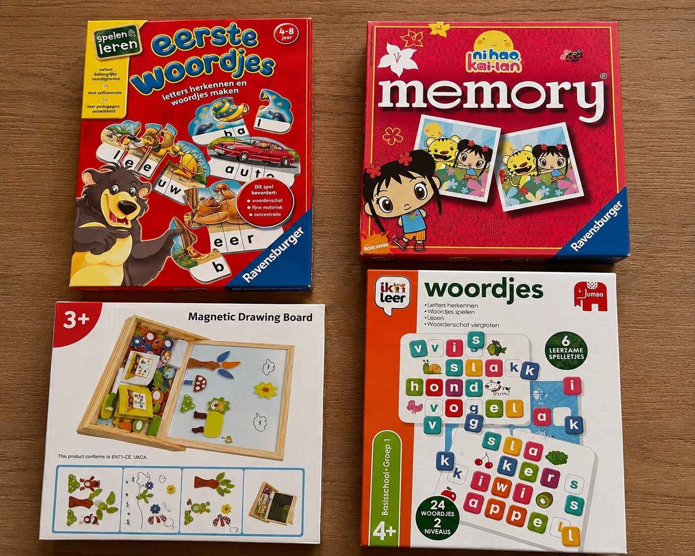 Spellen voor -4 jaar (4 stuks) kan ook apart worden verkocht, Ophalen of Verzenden, Zo goed als nieuw