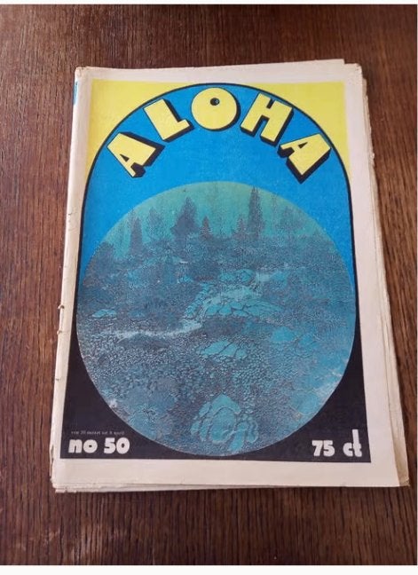 aloha nr.50 *1971*, Ophalen of Verzenden, Gelezen, Muziek, Film of Tv