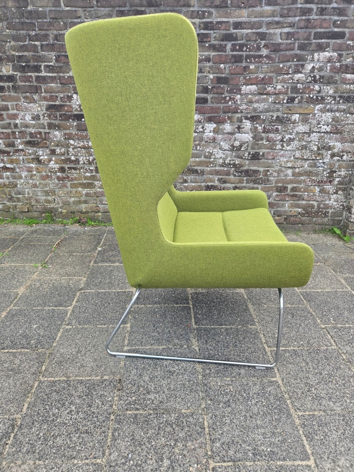 Design | Groen | NaughtOne Hush Lounge Chair | MillerKnoll, Ophalen, Zo goed als nieuw