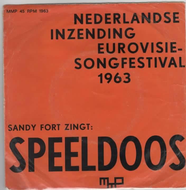 Sandy Fort- Speeldoos Songfestival 1963, Verzenden, Gebruikt, Overige formaten, Levenslied of Smartlap