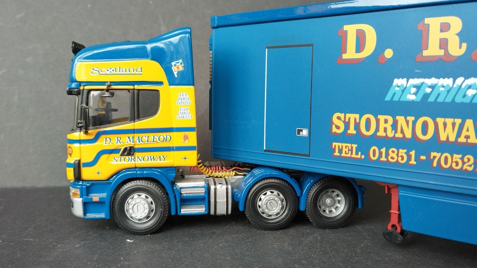 Scania L d.r. Macleod  Inverness 1:50 Corgi Pol, Corgi, ., Zo goed als nieuw, Bus of Vrachtwagen