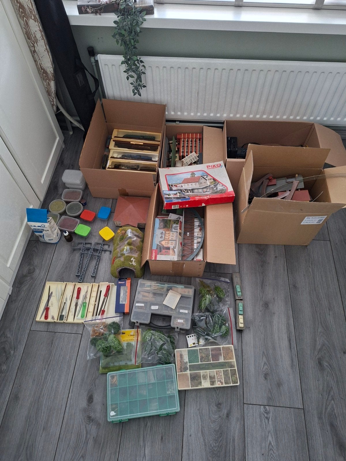 gebouwen en accessoires, Hobby en Vrije tijd, Modeltreinen | H0, Overige merken, Gebruikt, Gelijkstroom of Wisselstroom, Brug, Tunnel of Gebouw