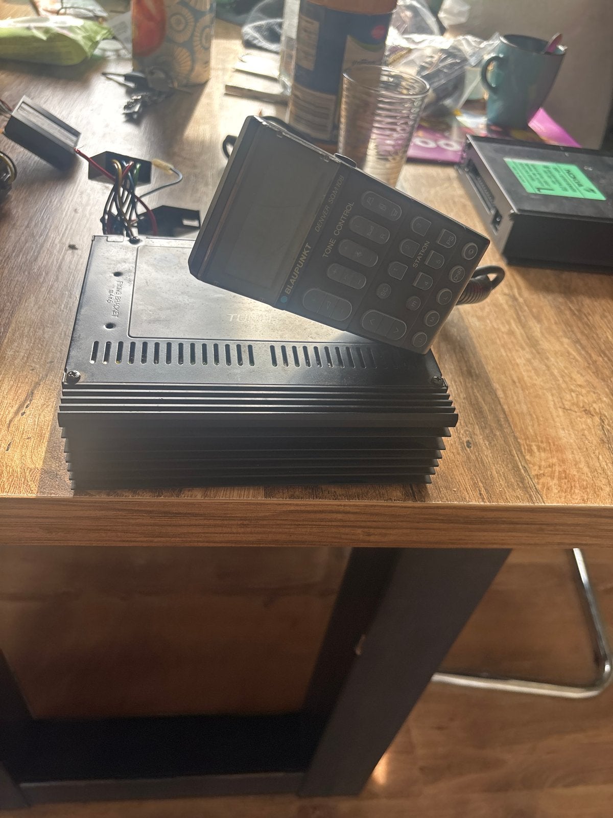 Blaupunkt Denver SQM 108 Autoradio, Auto diversen, Ophalen, Gebruikt