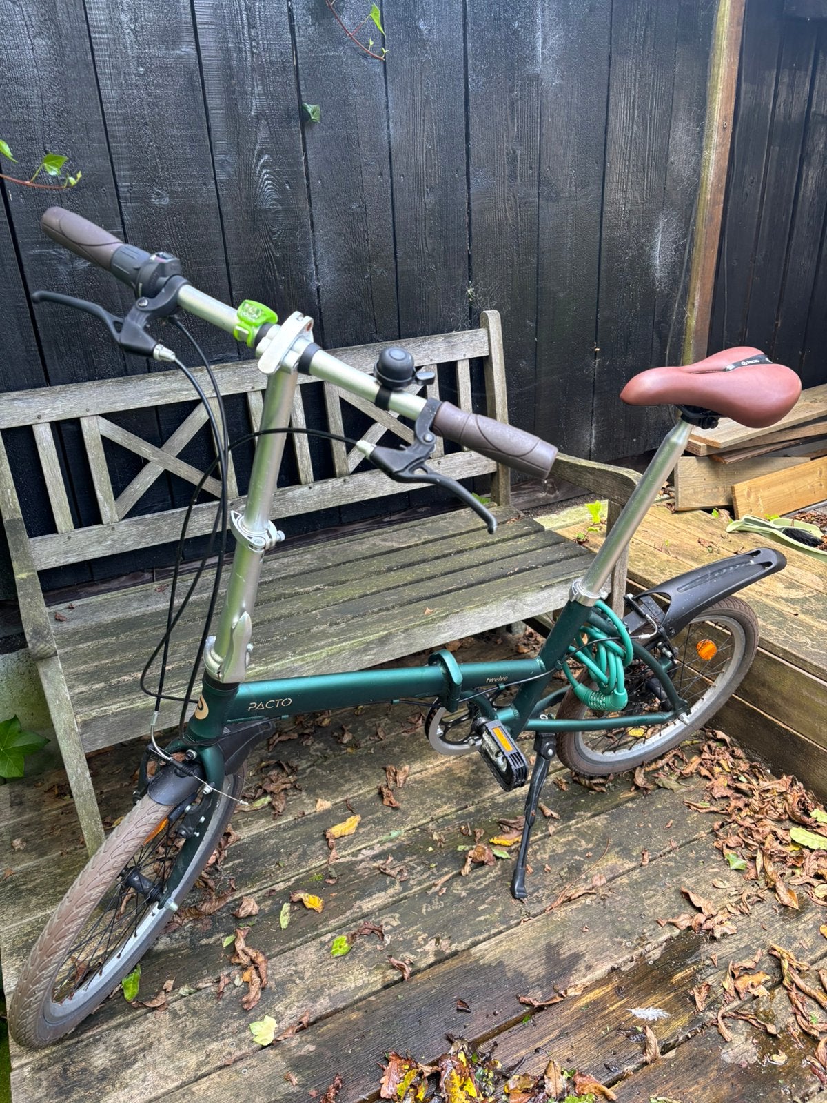 Pacto Twelve vouwfiets folding bike 20 inch, Gebruikt, Versnellingen, Ophalen, Overige merken