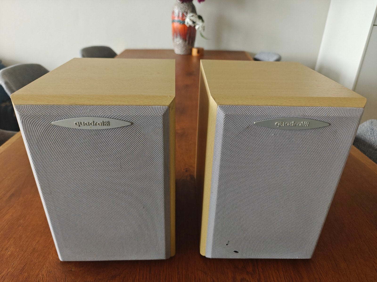 Quadral Quintas 100 speakers., Ophalen of Verzenden, Gebruikt, Minder dan 60 watt, Overige merken