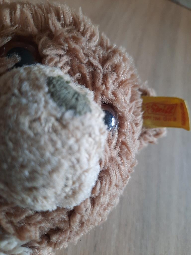 Steiff knuffel beer, Ophalen of Verzenden, Zo goed als nieuw, Stoffen beer, Steiff